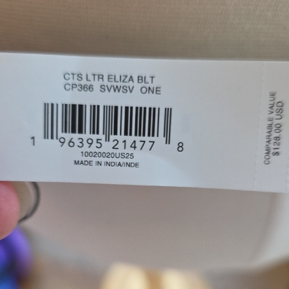 Coach Eliza Leather Belt NWT - Picture 4 of 9